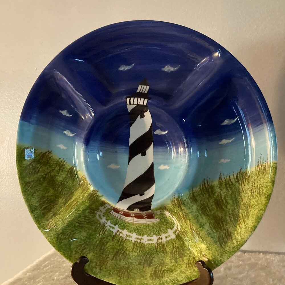 Lefton "Cape Hatteras" 15" Chip & Dip